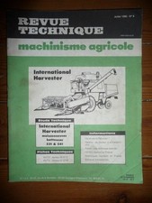 531 541 Revue Technique Agricole IH Etat - Bon Etat Occasion