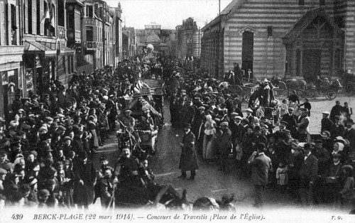 Cpa berck plage mars - plage, 22