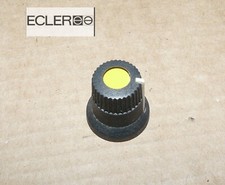 ORIGINAL SPARE PARTS FOR ECLER SMAC 42 DJ MIXER YELLOW BALANCE CONTROL BUTTON.