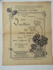 Partition Les Vieilles de Chez