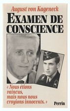 August von Kageneck  Examen de consciencev   1996 Perrin  Broché   Très Bon Etat