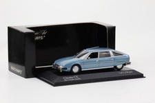 CITROEN CX 1979 BLUE METALLIC MINICHAMPS 400111401 1:43 PRESTIGE BLEU CROISIERE