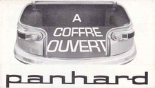 Catalogue Brochure Panhard PL 17 1963 France