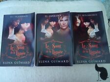ELENA GUIMARD - TRILOGIE LE SANG DE LA LIGNEE - LIVRE GRAND FORMAT -  BIT LIT