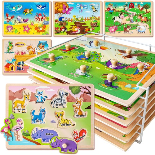 Puzzle bois enfant - bois, 3
