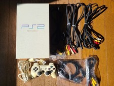 Console Sony PS2 PlayStation 2 SCPH-55000 GT Blanche Japonaise NTSC-J Testée ...