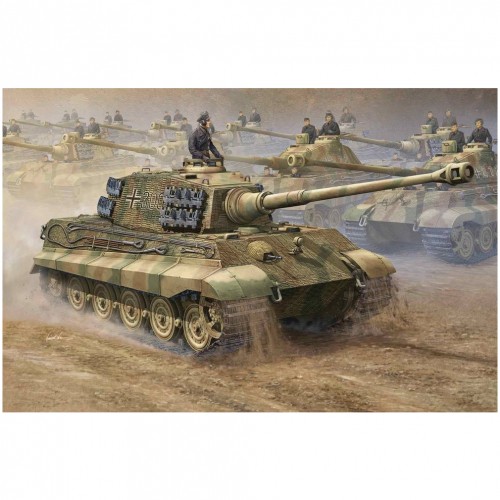 Trumpeter king tiger 1 - king, 2