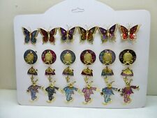 LOT - REVENDEURS - 24 BROCHES / BROOCHES- BIJOUX FANTAISIE - FASHION JEWELLERY 1