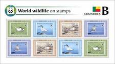 2025 04 - SIERRA LEONE - SEA BIRDS  B           8V  complet set    MNH **