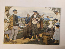 EL CIEGO VERSOLARI peinture JOSE ARRUE VALLE   carte postale