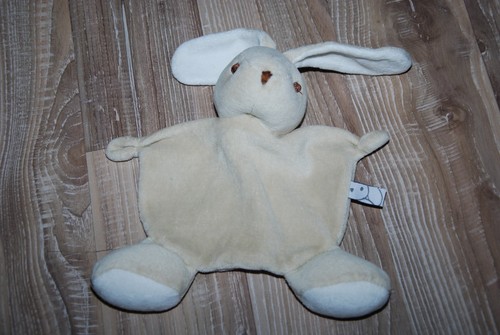 Doudou lapin plat - doudou,