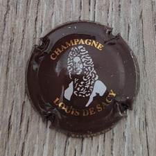 Capsule de Champagne Louis de Sacy N°6 - Verzy - Marron (Rare)