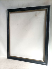 Ancien cadre laqué noir