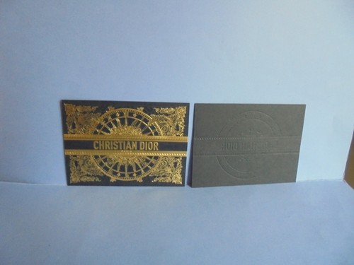 Dior carte publicitaire - carte,