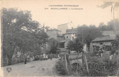 Cpa sauxillanges la - sauxillanges, /