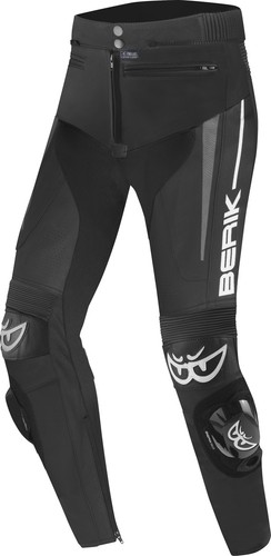 Pantalon cuir moto berik - cuir, de