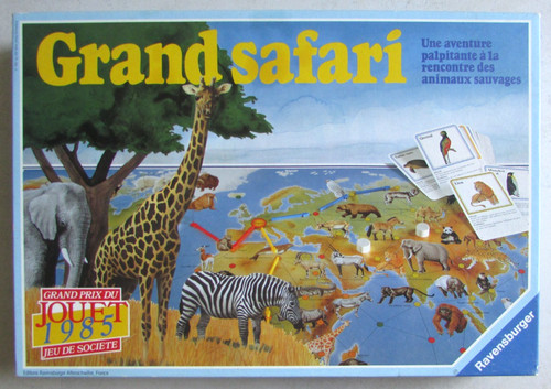 Jeu société grand safari - jeu,