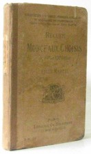 Recueil de Morceaux Choisis du XVIeme au XIX eme siècle | Etat correct