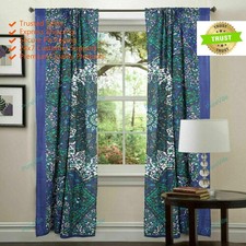 Indien Fenêtre Rideaux Hippie Mandala Porte Pendant Bohème Cache Sommier Panneau