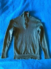 Pull col zippé laine - , mérinos