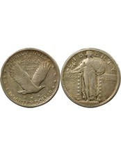 USA 1/4 Dollar Argent