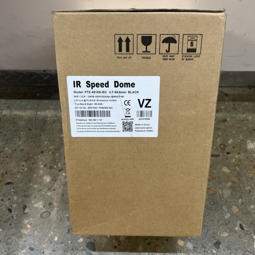 Speed dome camera model - model, is