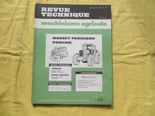 Tracteur MASSEY FERGUSON 2620 / 2640 / 2680 / 2720 --- Moteur PERKINS 6354