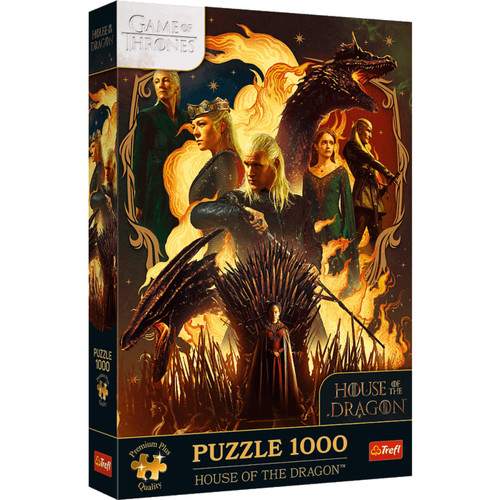 Puzzle trefl game - -, thrones