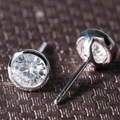 2ct simulé diamant biseau - 2ct,