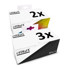 5X Encre 3+2 Pour Canon Pixma IP-1500 MP-390 IP-2000 MP-130 MP-110 IP-1000