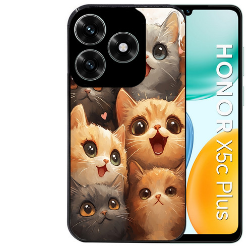 Coque noire pour honor x5c - pour,