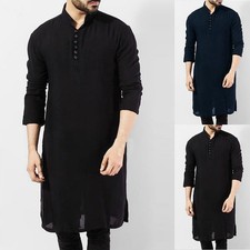 Hommes Indien Chemise Ourlet
