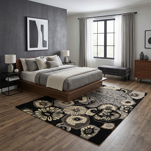 Grand tapis antidérapant