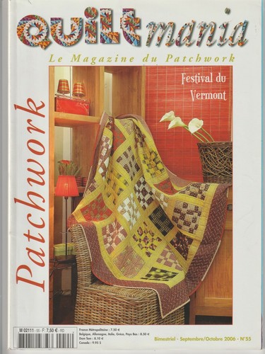 Quiltmania patchwork 55 - patchwork, n°55