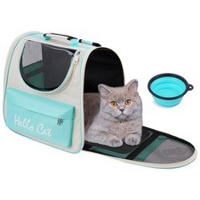 Sac à Dos Transport Chat Chien Spacieux et respirant sac de voyage pour anima...