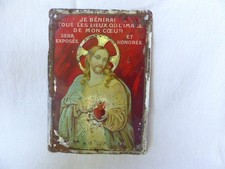 plaque tôle lithographiée