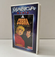 VHS Cassette vidéo MANGA MANIA - COBRA Space Adventure - 1982 VOL.1