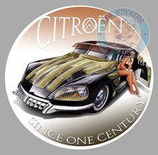 AUTOCOLLANT DS CITROEN PIN UP
