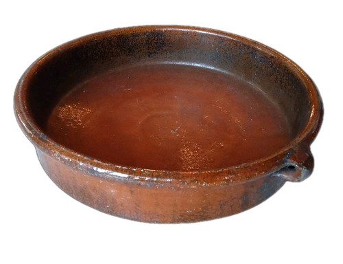 Ancien grand plat - , poterie
