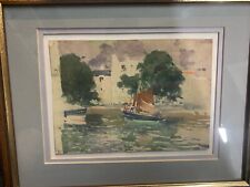PEINTURE TABLEAU BATEAU
