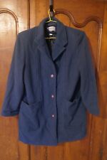 Manteau bleu foncé (80%