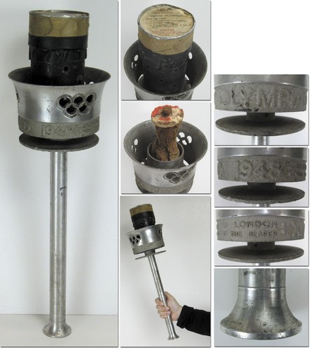Jeux olympiques 1948 torche - jeux,
