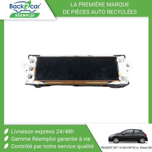 Afficheur digital peugeot - afficheur,
