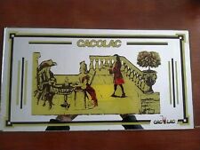 TRES RARE ANCIEN MIROIR Publicitaire DE BAR CACOLAC 40*20 Cm Livraison Offerte !