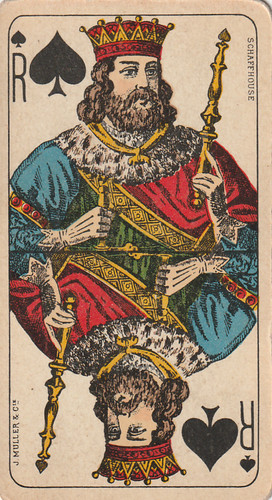 Ancien tarot muller - j,