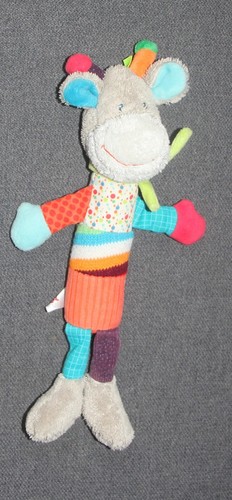 Doudou vache zoé hochet - doudou,
