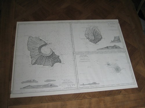 Ancienne carte marine ocean - carte,