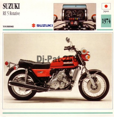Fiche moto suzuki re 5 - fiche,