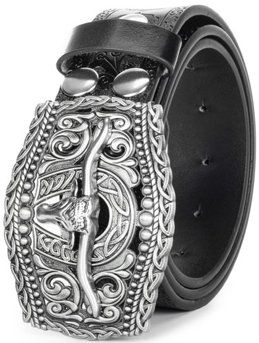 Boucle ceinture cuir - de, en