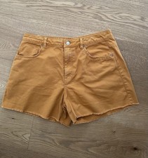 Promod short jeans moutarde T